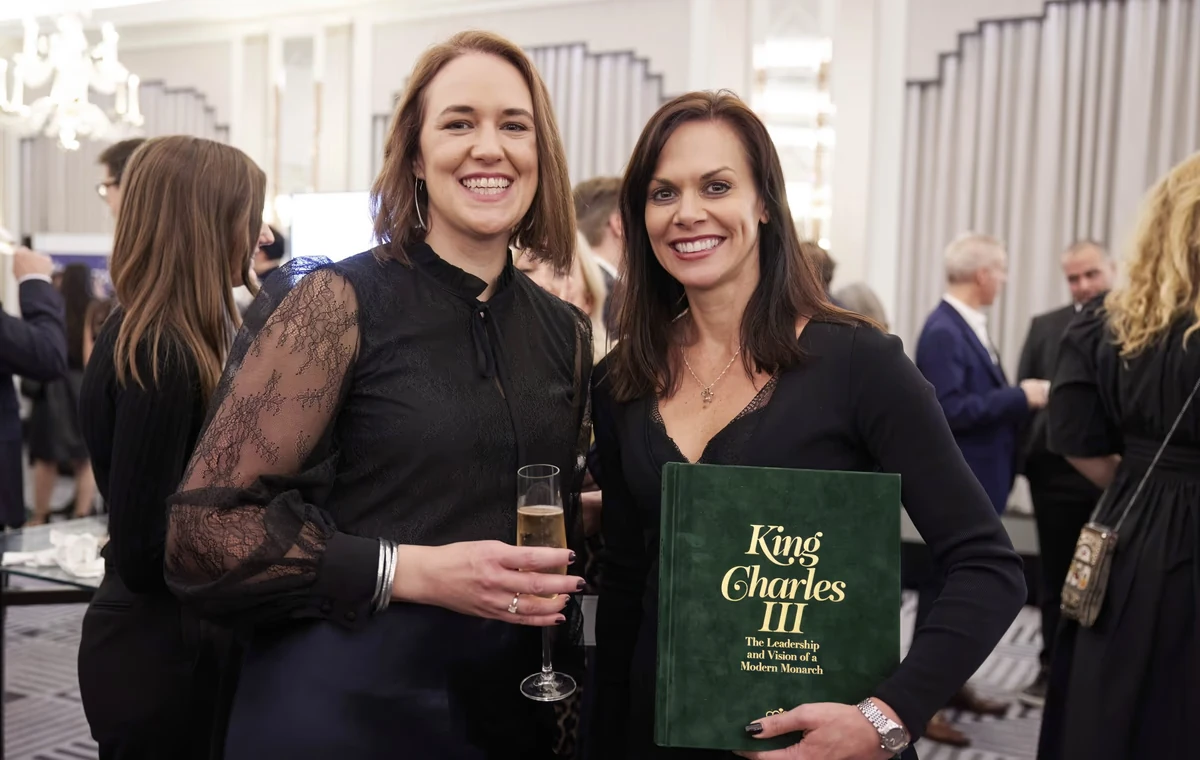 Guests attending the King Charles III event at Claridge’s