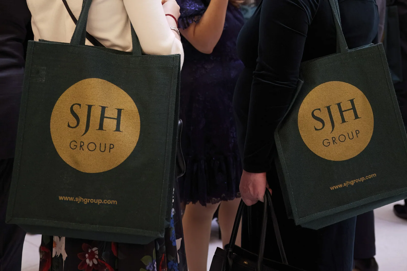 SJH Group guest bags prepared for the occasion