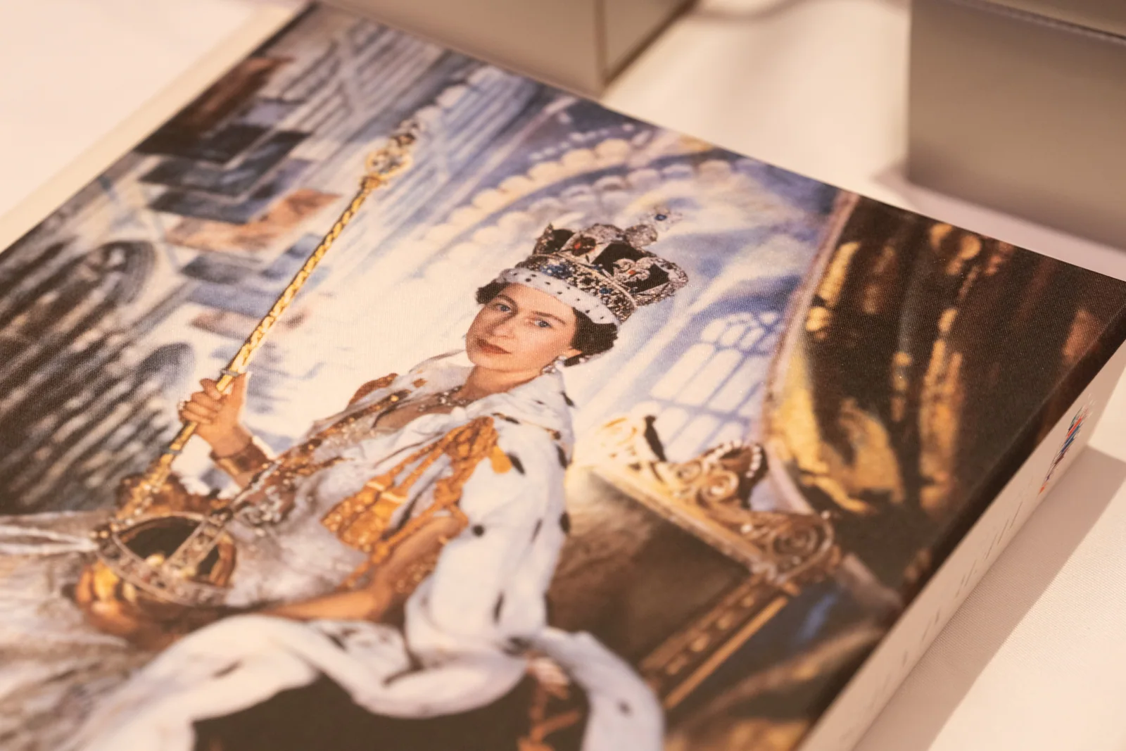 A detail from a commemorative publication